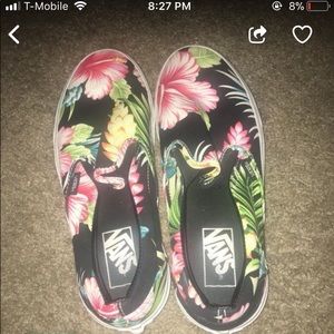 Floral Vans